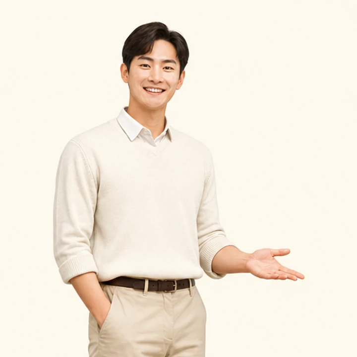 기아 모닝 저신용장기렌트 상담 신청을 안내하는 담당자
